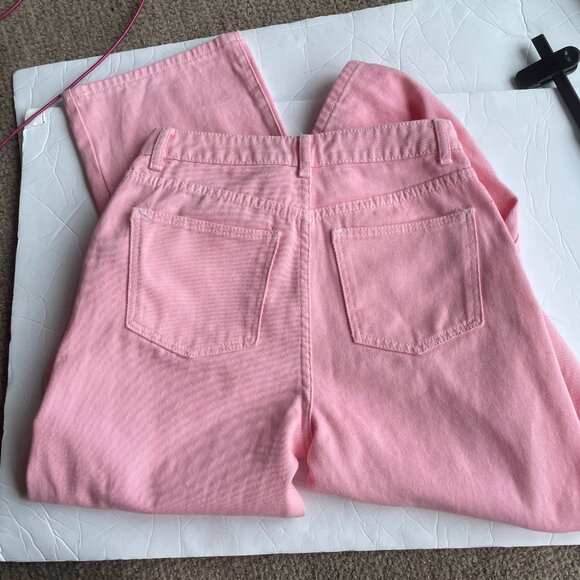 High Waisted Denim Pant Jeans  Size 6 Medium SHEIN Wide Leg - Picture 4 of 8